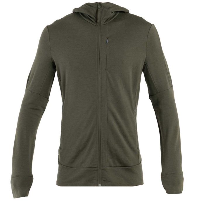 Quantum IV LS Zip Hood Men uldtrøje