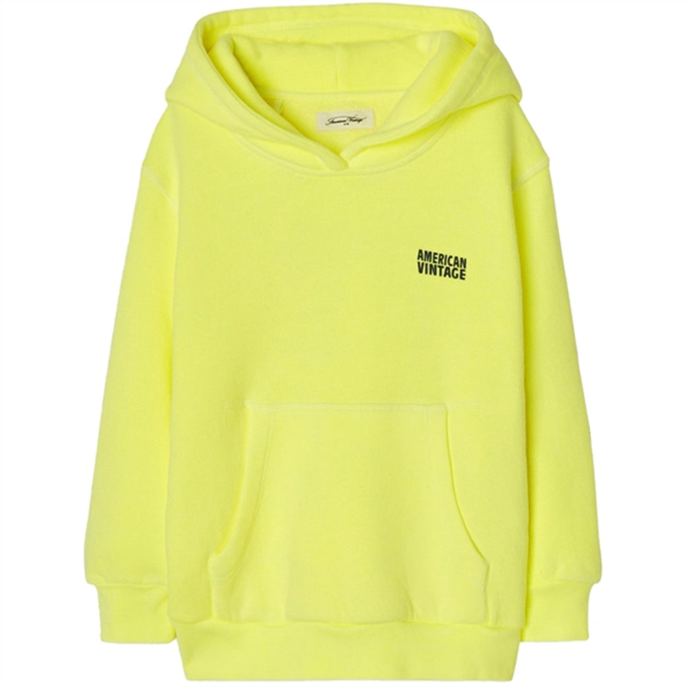 Hoodie Izubird Neon Yellow