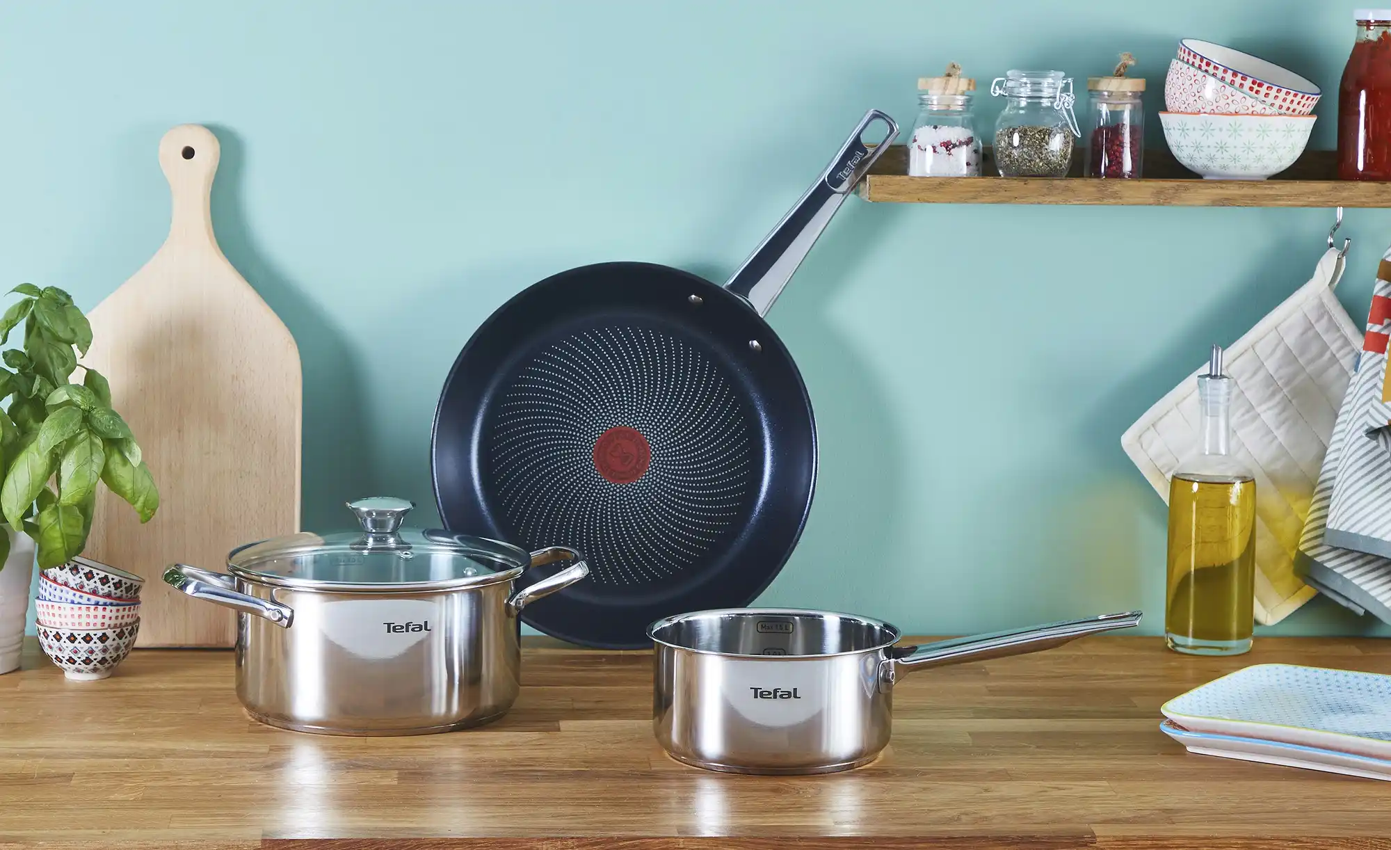Tefal Kochgeschirrset Cook Eat