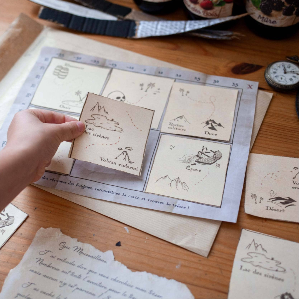 Escape Game à la maison - Le trésor maudit