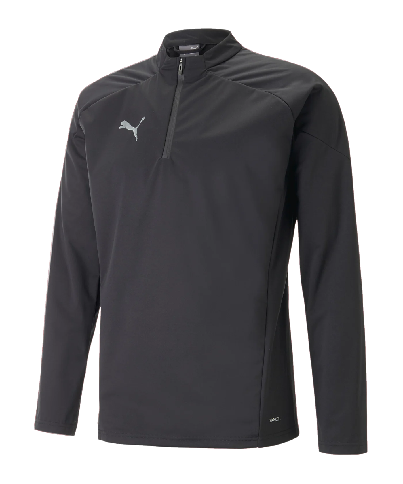 PUMA teamCUP HalfZip Regensweatshirt Schwarz F03