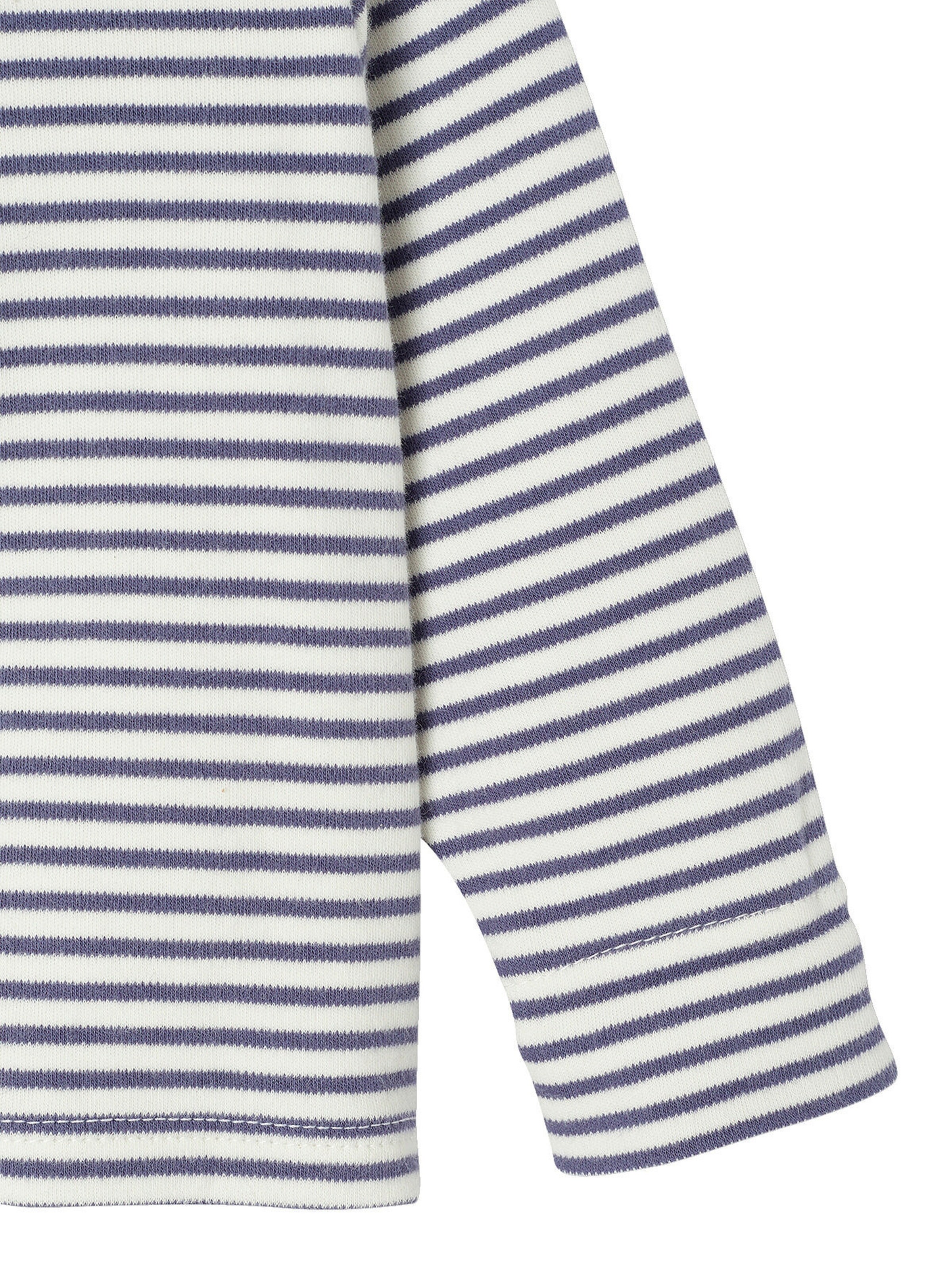 Vertbaudet Bio-Kollektion: Mitwachsendes Baby-Set für Neugeborene, 4 Teile blau
