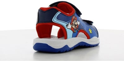 Super Mario Sandaler, Navy/Red