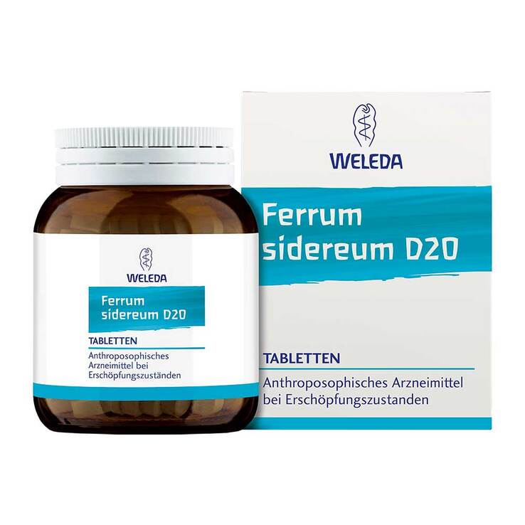 Ferrum sidereum D 20 Tabletten, 80 St