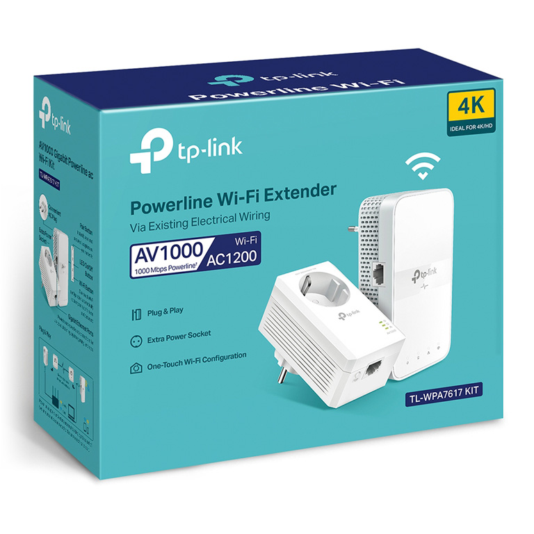POWERLINE TP-LINK TL-WPA7617KIT AC1200 1200MBPS