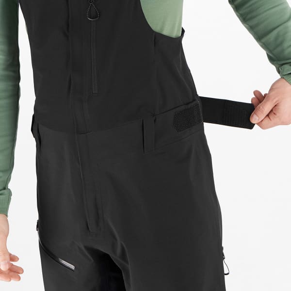 Pantalon de ski SALOMON MOON PATROL GORETEX BIB M DEEP BLACK