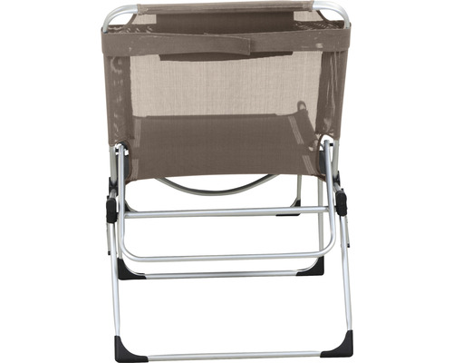 Siena Garden Sole ligstoel, beige stof