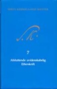 Søren Kierkegaards Skrifter, 7. Portion - Søren Kierkegaard - Bog