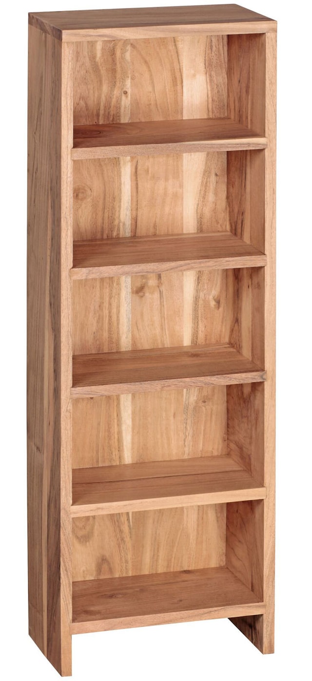 Regal 30 x 90 x 17 cm Akazie massiv