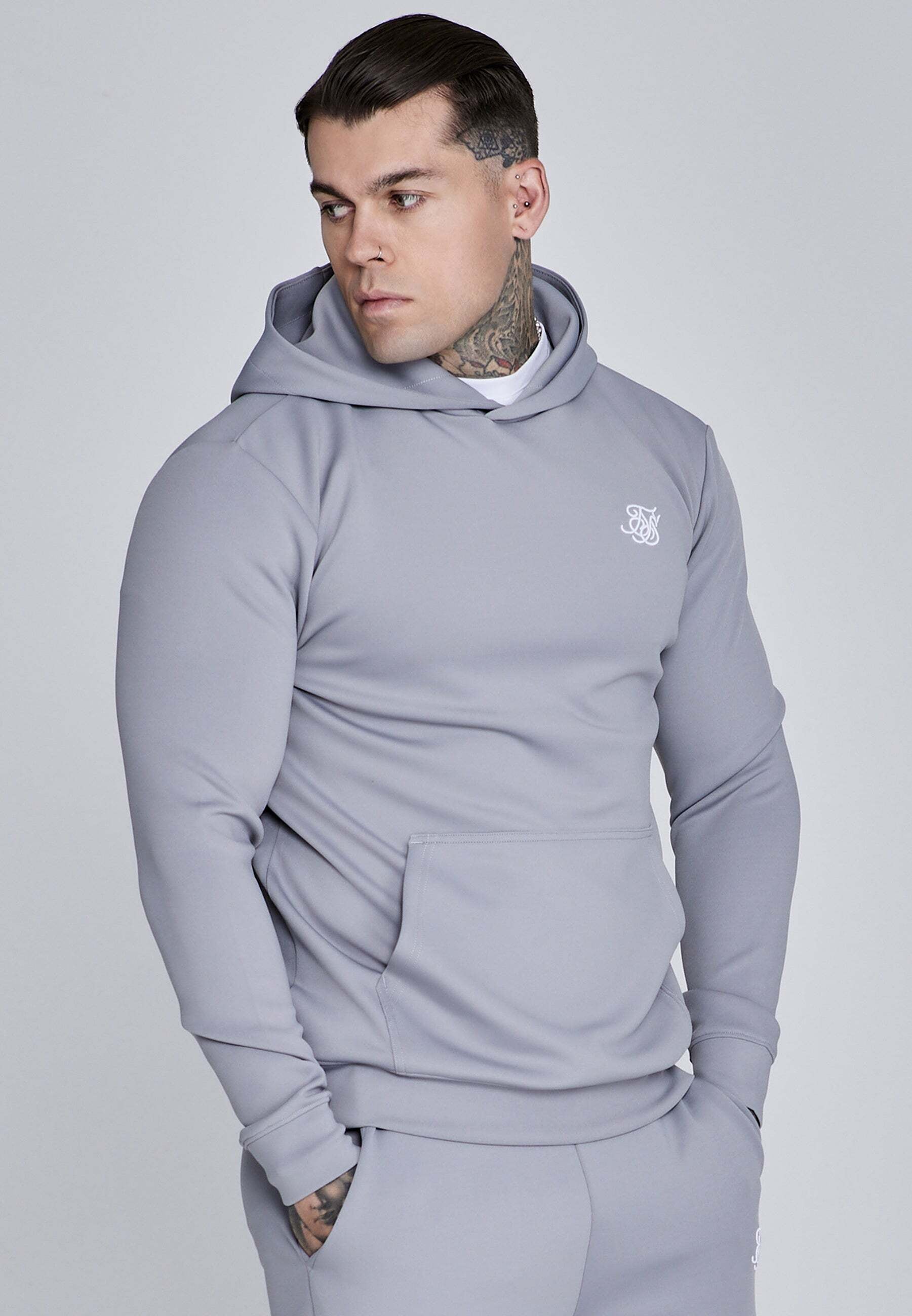 Siksilk Kapuzenpullover »Siksilk Kapuzenpullover Essentials Poly Hoodie«