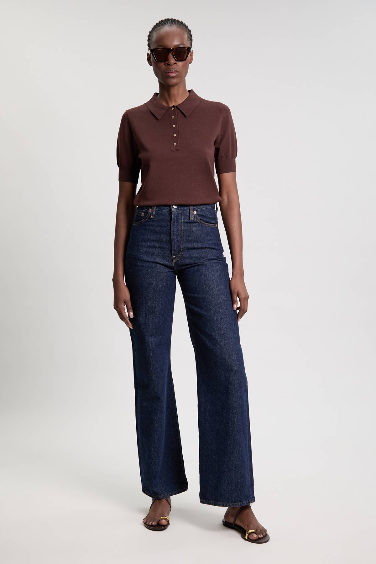 KarenMillen Polo À Col En Mélange De Viscose Forever