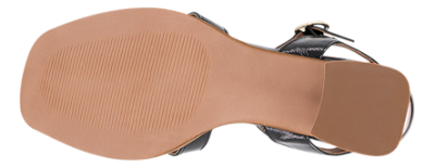 B&CO Damesandal med hæl Sort 4214100110