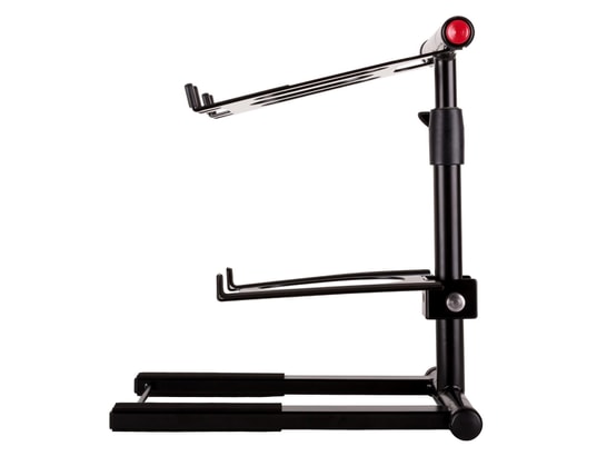 IBIZA - Support tablette tactile Slap 200 support double dj ordinateur -noir