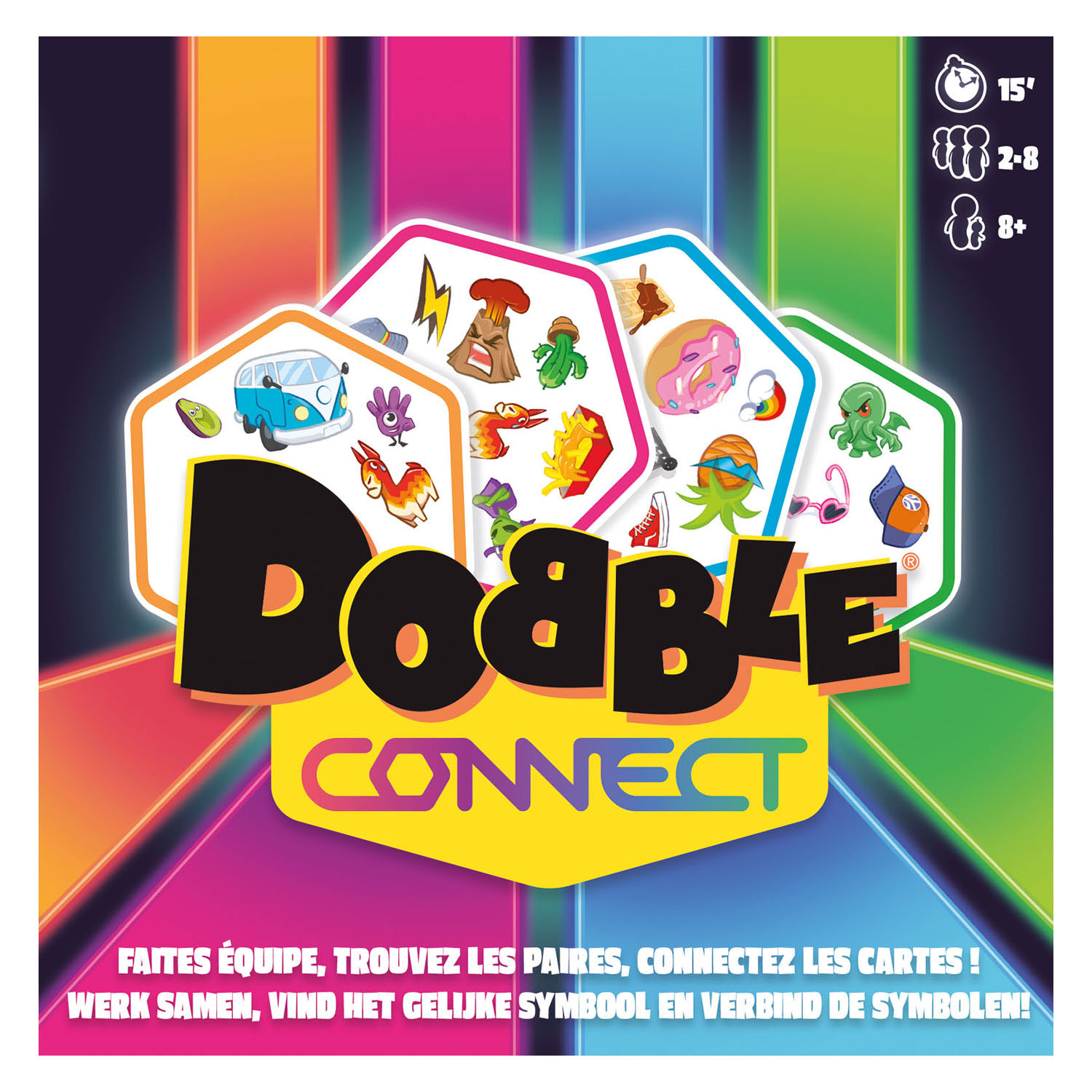 Dobble Connect Kaartspel
