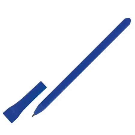 Macma 10x Kugelschreiber aus Papier / Farbe: blau