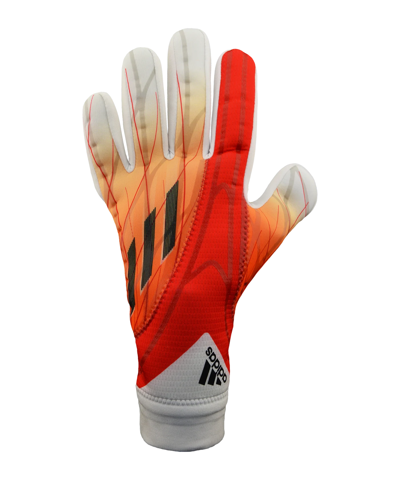 adidas X LGE Meteorite Torwarthandschuh Rot Weiss Schwarz