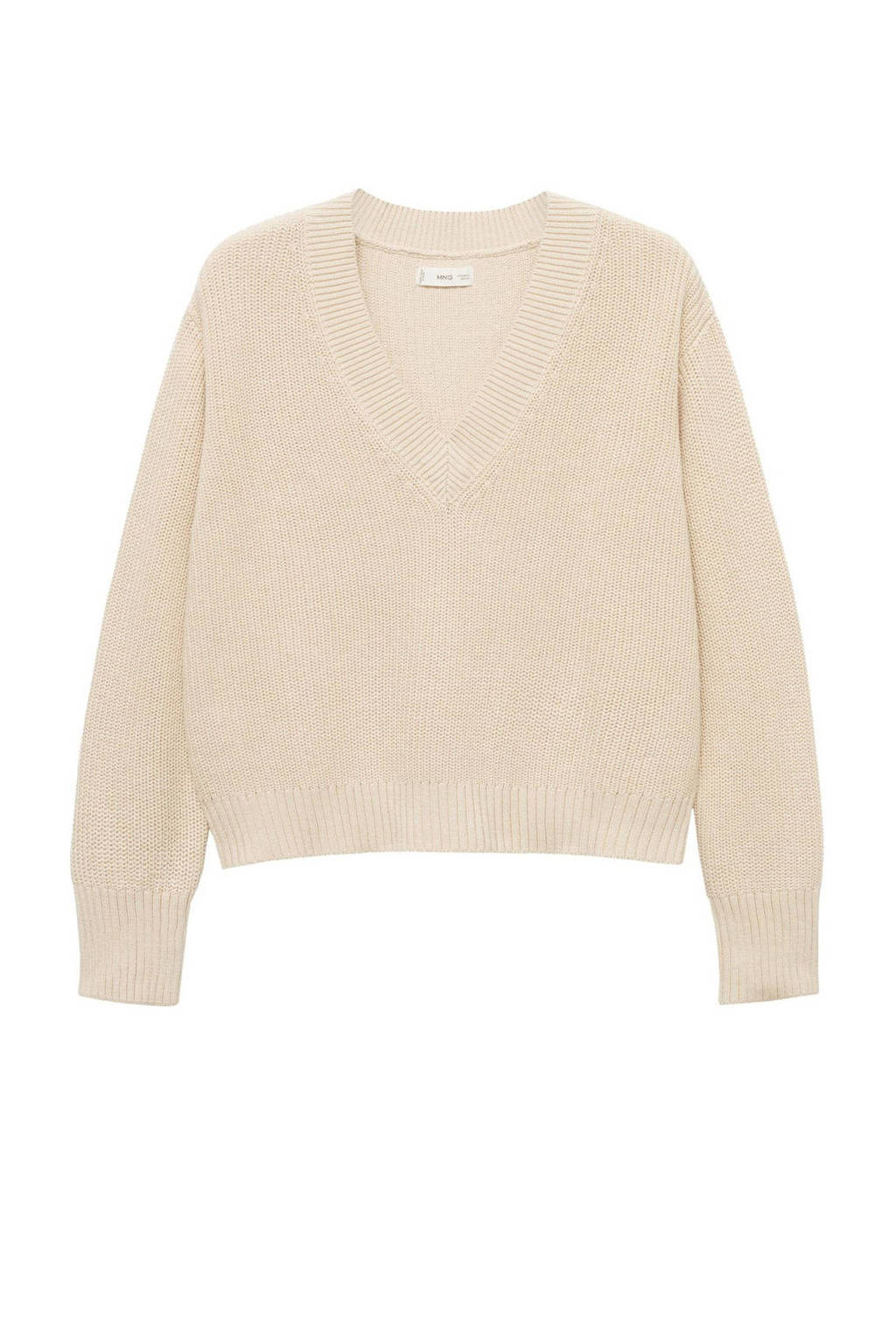 MANGO TEEN gebreide trui beige