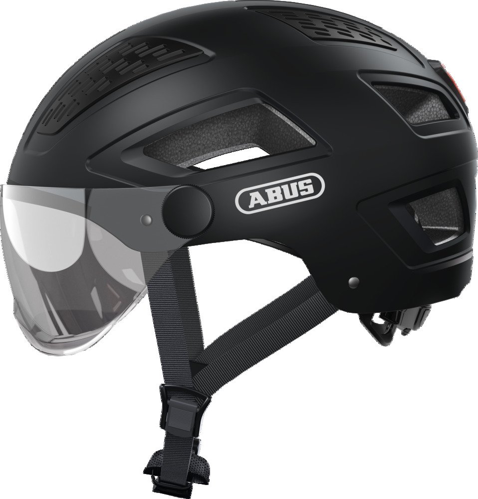 ABUS Hyban 2.0 ACE cykelhjelm LED sort