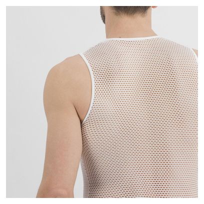 Maillot de Corps Sans Manches Sportful 2nd Skin Mesh Blanc