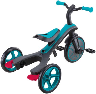 Globber Trehjulssykkel Explorer 4-in-1, Blågrønn