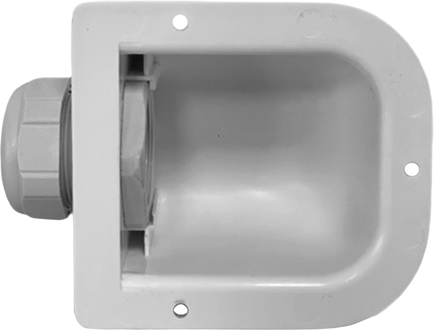 Selfsat MWR Montageplatte für 5G Antenne inkl. Dachdurchführung für bis zu 8 Kabel und Verlängerungskabel für Router 6 x 2 Meter