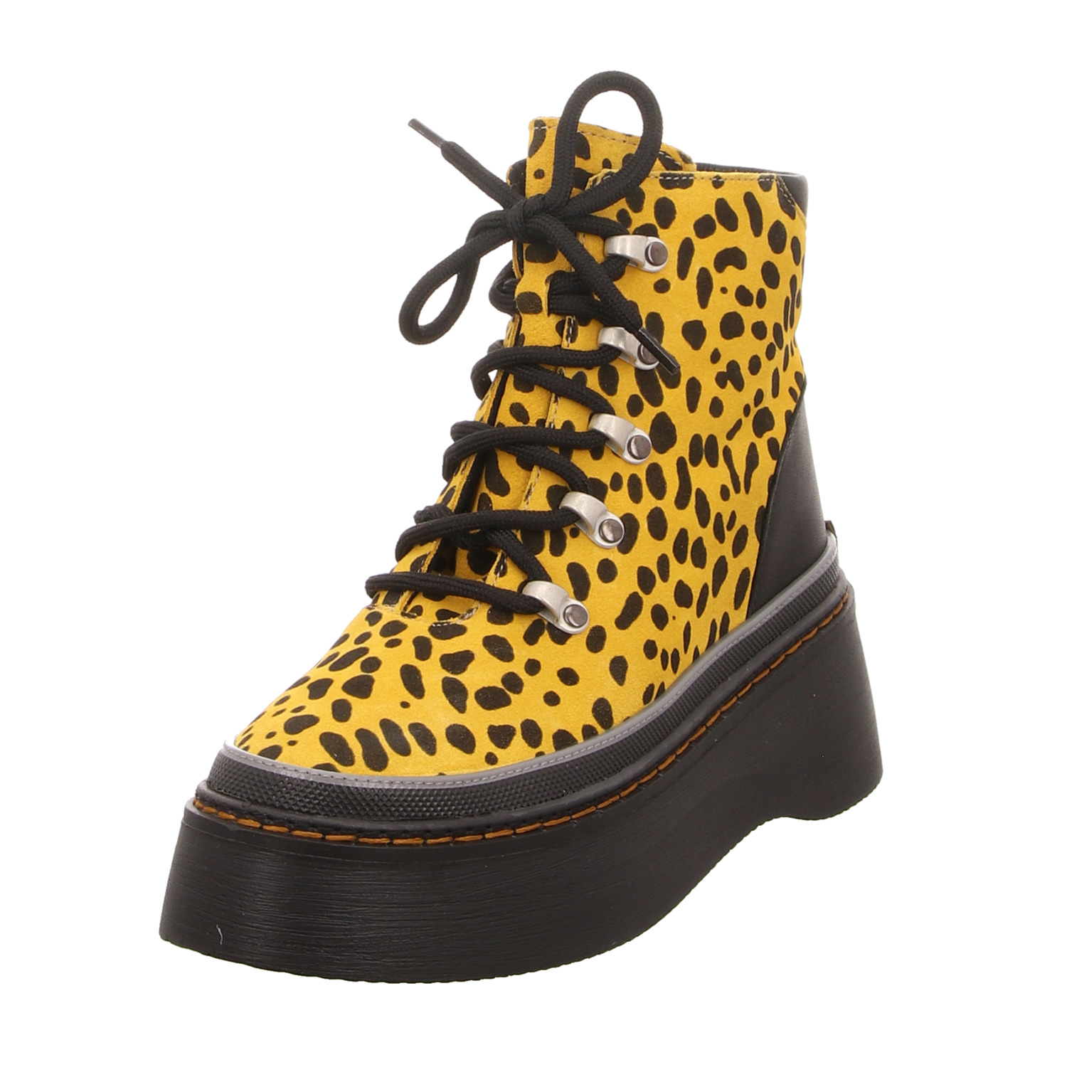 Gemini Schnürstiefel gelb/orange