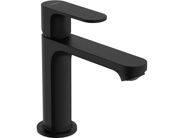 hansGrohe Rebris S 1-grebs håndvaskarmatur 110 CoolStart m/løft-op bv, mat sort