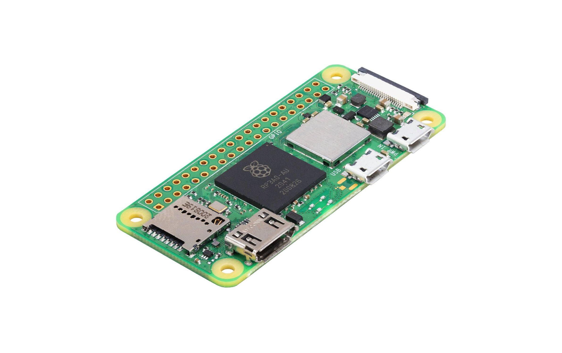 Entwicklerboard Raspberry Pi Zero 2 W 512 MBKompaktes Entwicklerboard mit 1 GHz Quadcore Prozessor