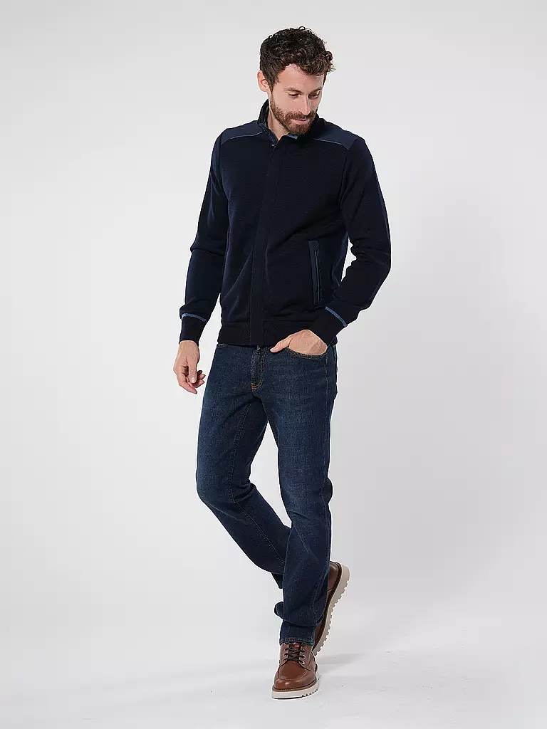 PAUL & SHARK Strickjacke dunkelblau