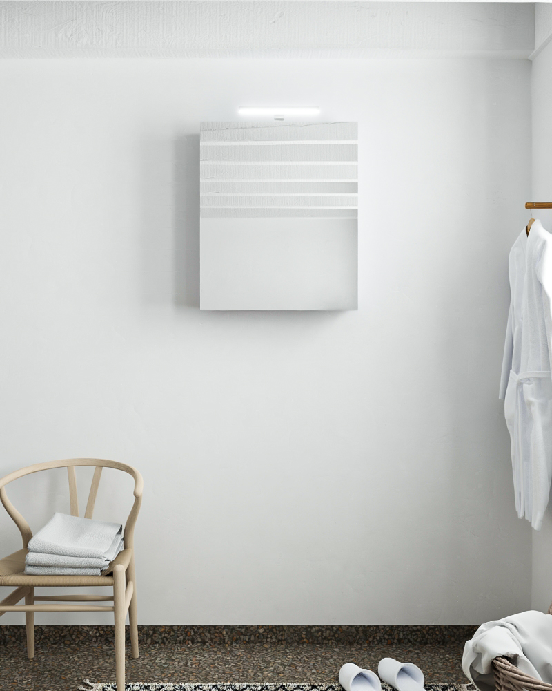 Mondiaz Cubb spiegelkast 50x70x16cm kleur cale met 1 deur