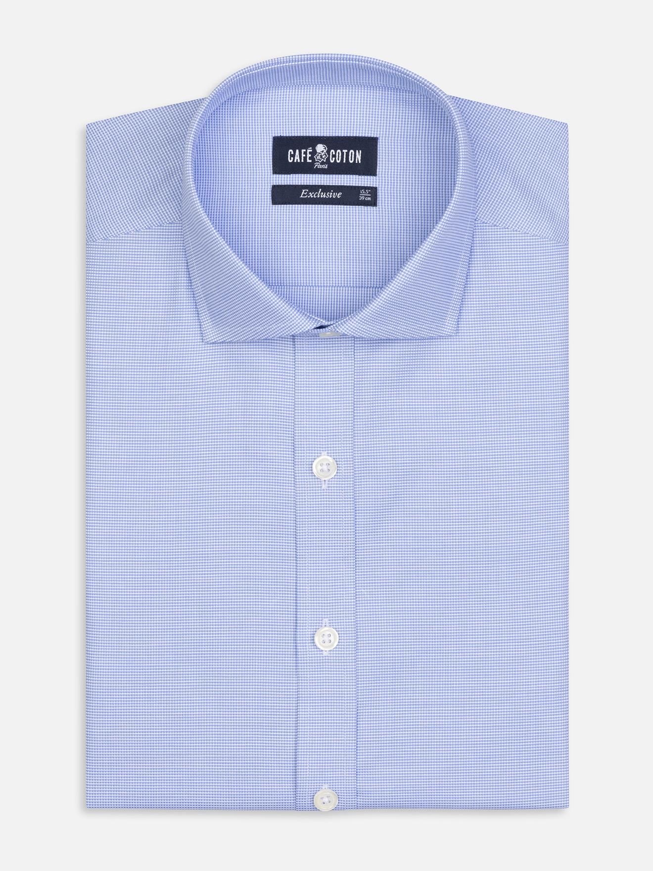 Chemise Conan texturée ciel