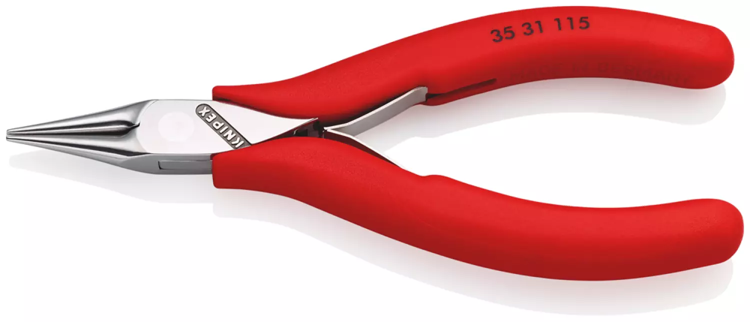 Knipex 3531115 Grijptang met ronde bek - Elektronica - 115mm