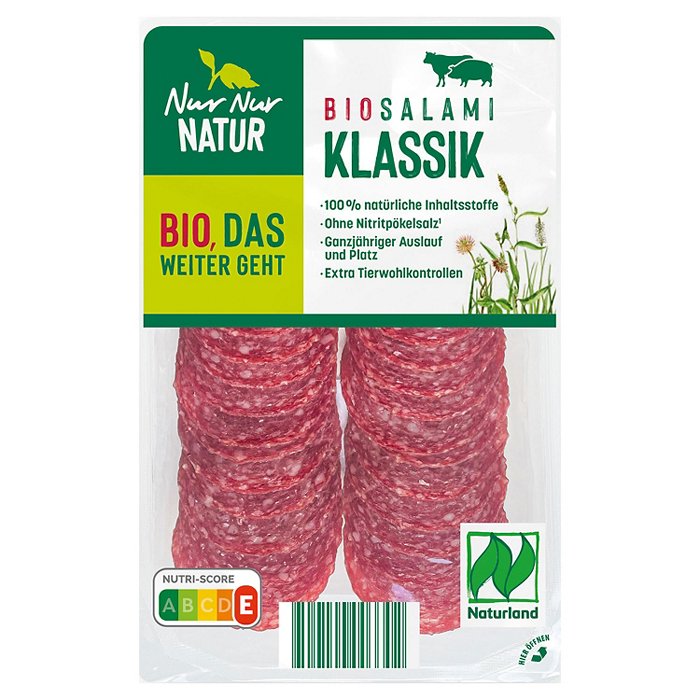 NUR NUR NATUR Bio-Salami 80 g