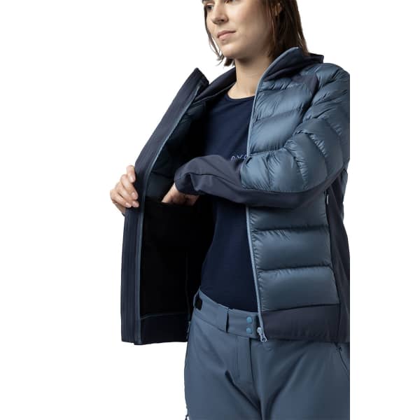 Doudoune ski de randonnée AYAQ BALTORO INSULATION JKT W BLUE SLATE
