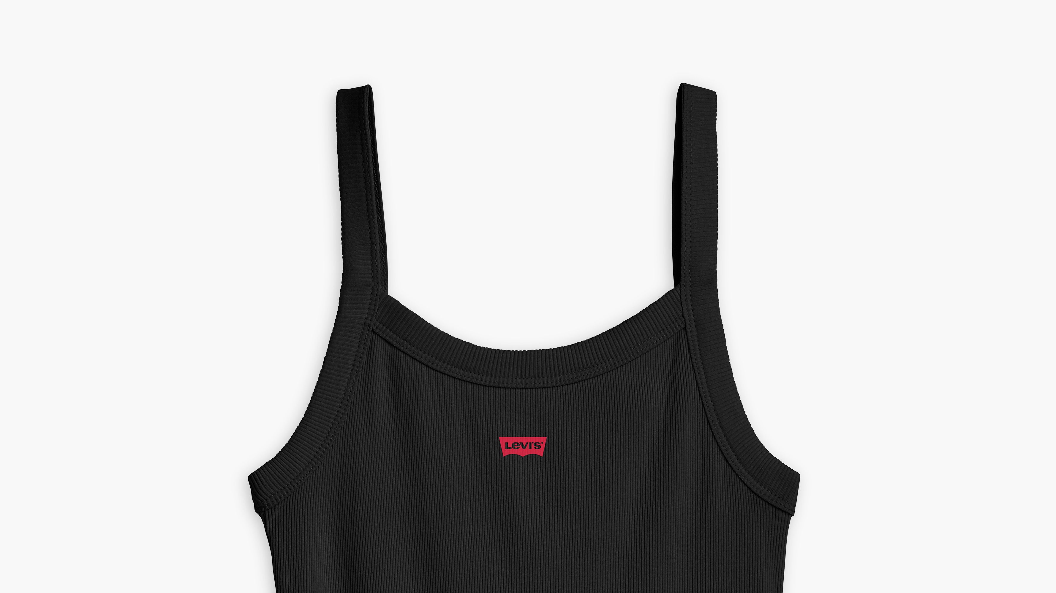 Débardeur sportif Essential - Caviar Cotton - Noir