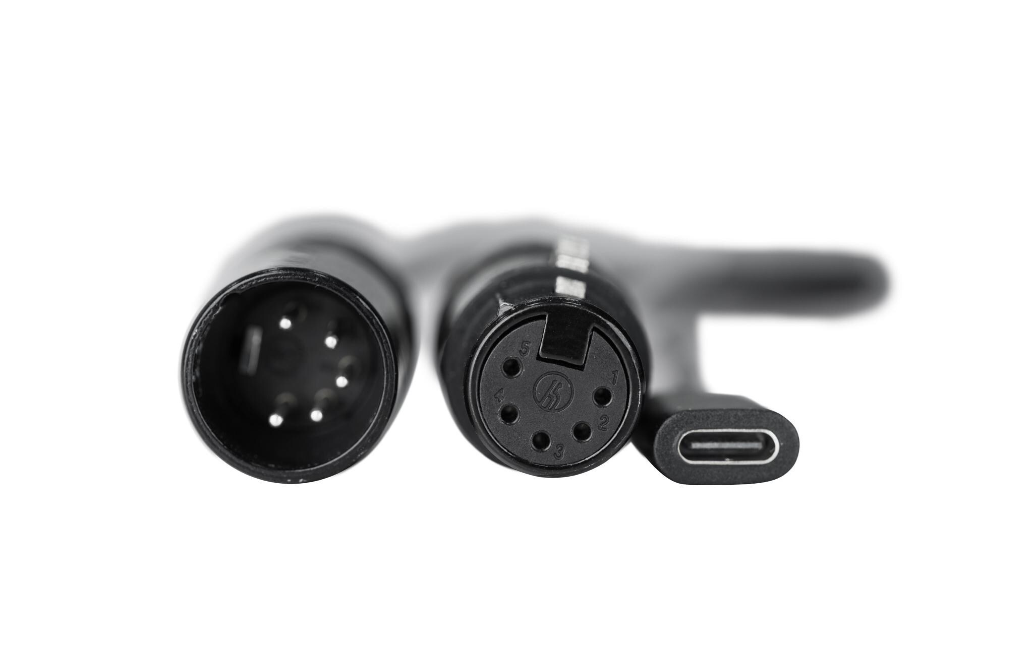 Kabel CB-DMX-USBC-1/3DMX-Adapterkabel mit USB-C