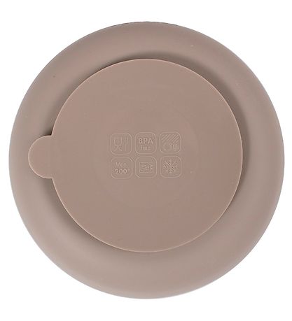Filibabba Sk?l - Silikone - 2-Pak - Warm Grey