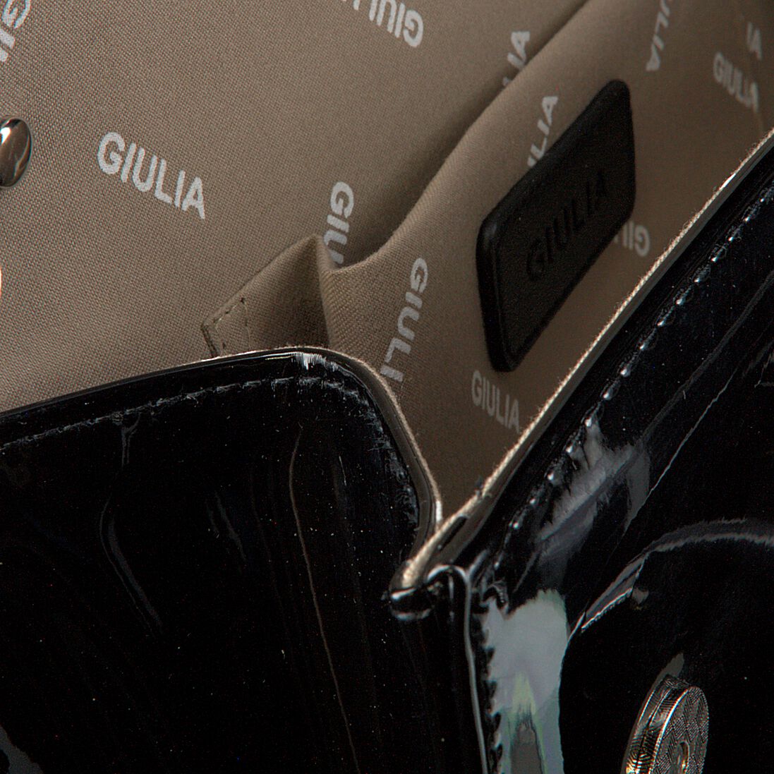 GIULIA zwarte giulia clutch g.handbag
