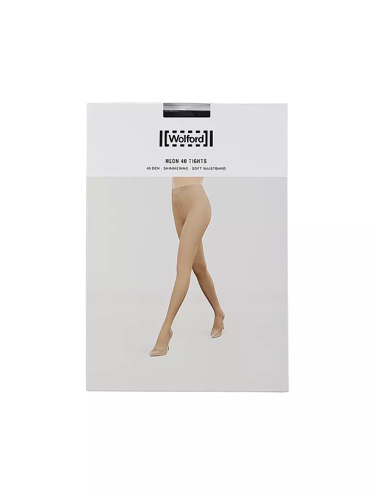 WOLFORD Feinstrumpfhose NEON 40 nearly black grau