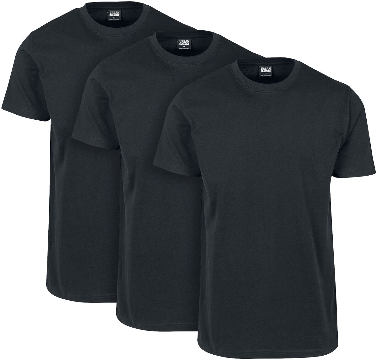 Lot de 3 T-shirts Basiques | Urban Classics T-Shirt Manches courtes