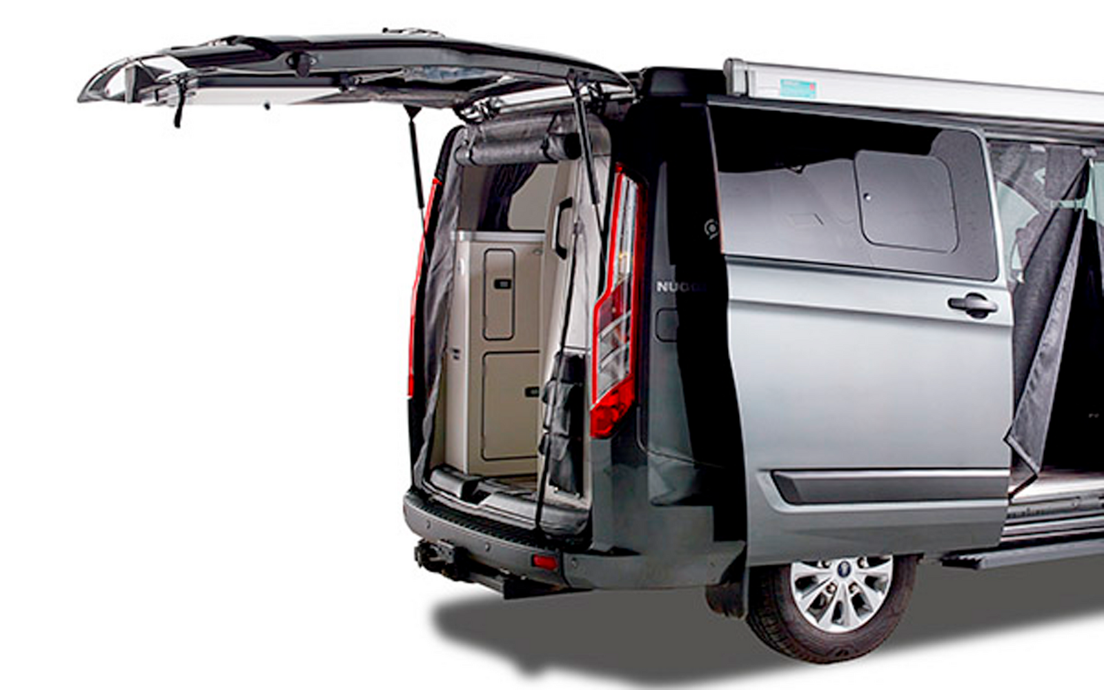 Moskitonetz VanQuito Ford Transit/Nugget/Custom ab 2014 Heck standard