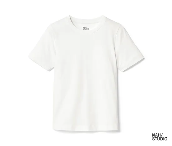 NAH/STUDIO T-Shirt mit Print | Bio-Baumwolle