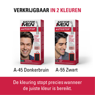 Just For Men Autostop Haarkleuring - A55 Zwart 1ST