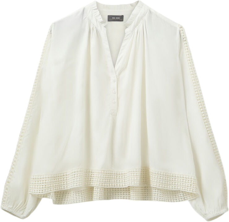 Mos Mosh MMMacha Lace Blouse Ecru
