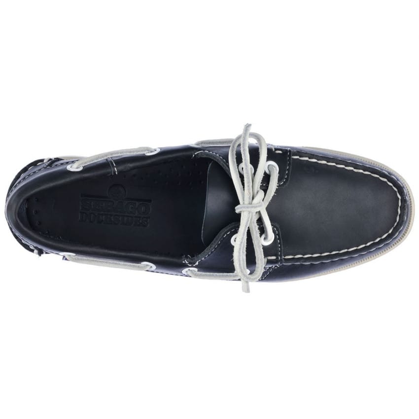 DOCKSIDES CUIR Blue Navy
