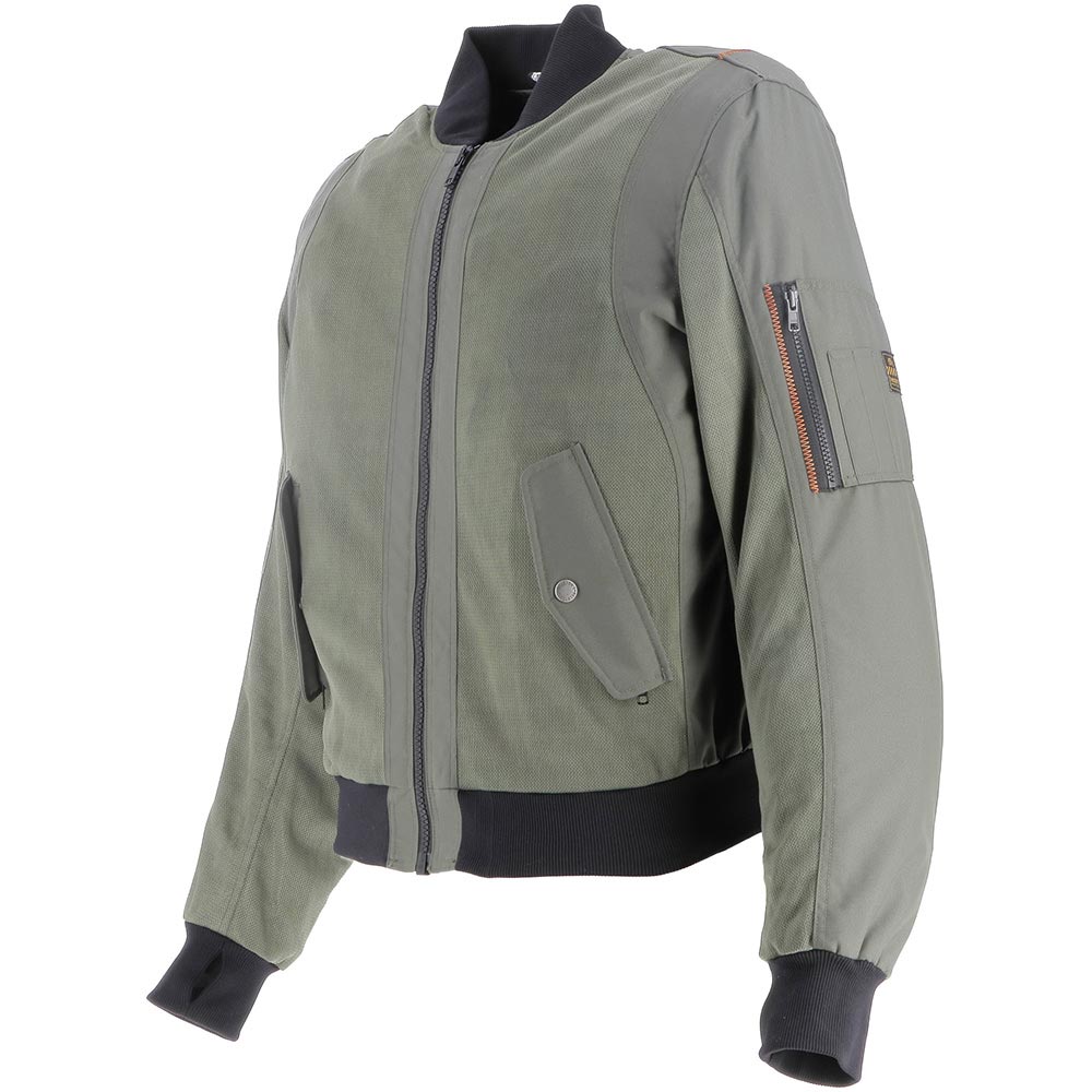Helstons - Blouson Elis Air Tissu Mesh Kaki