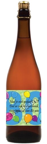 80 Jaar Blond Bier 75 cl