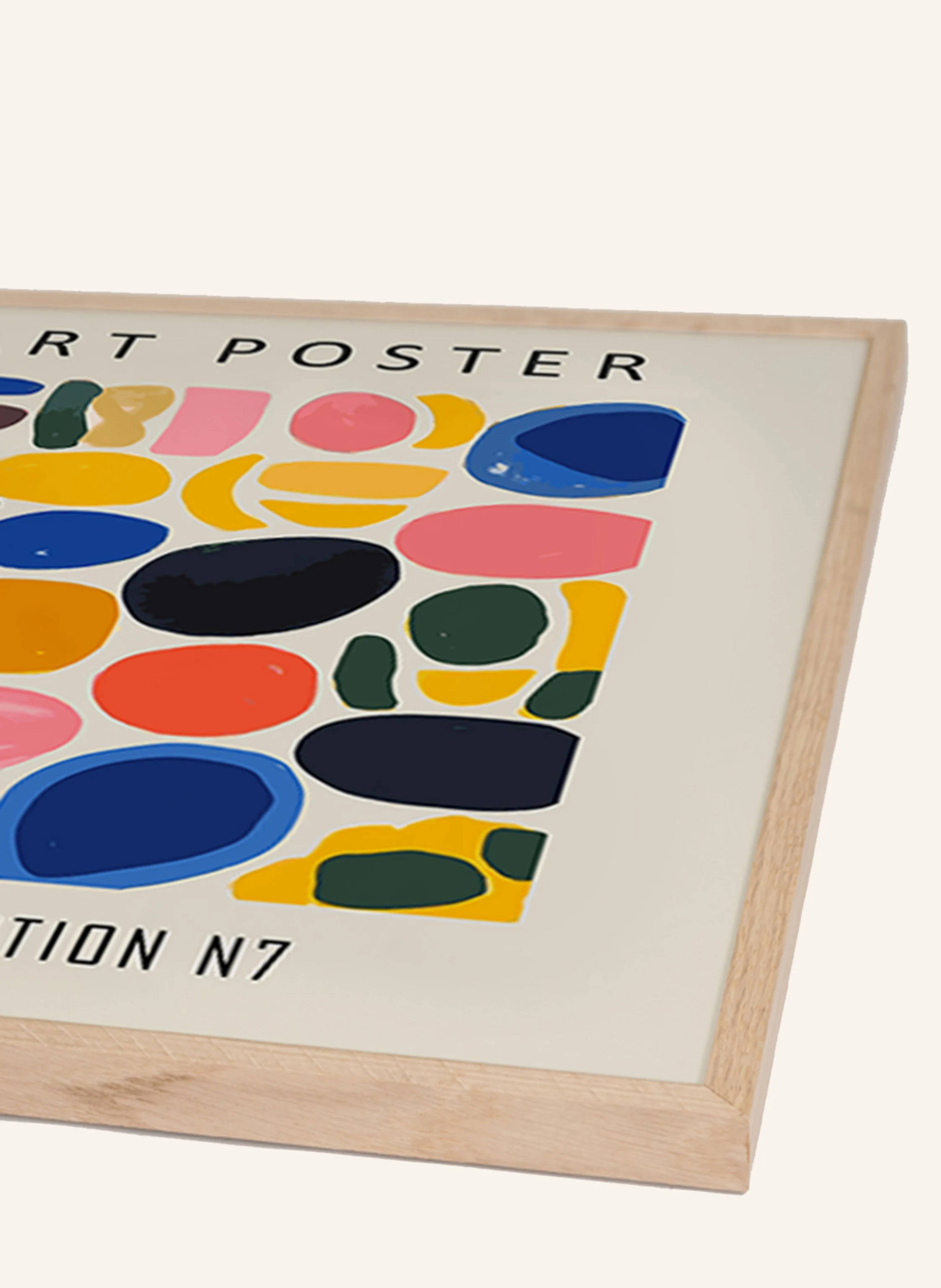 Liv Corday Wandbild KUNSTPLAKAT mit Rahmen