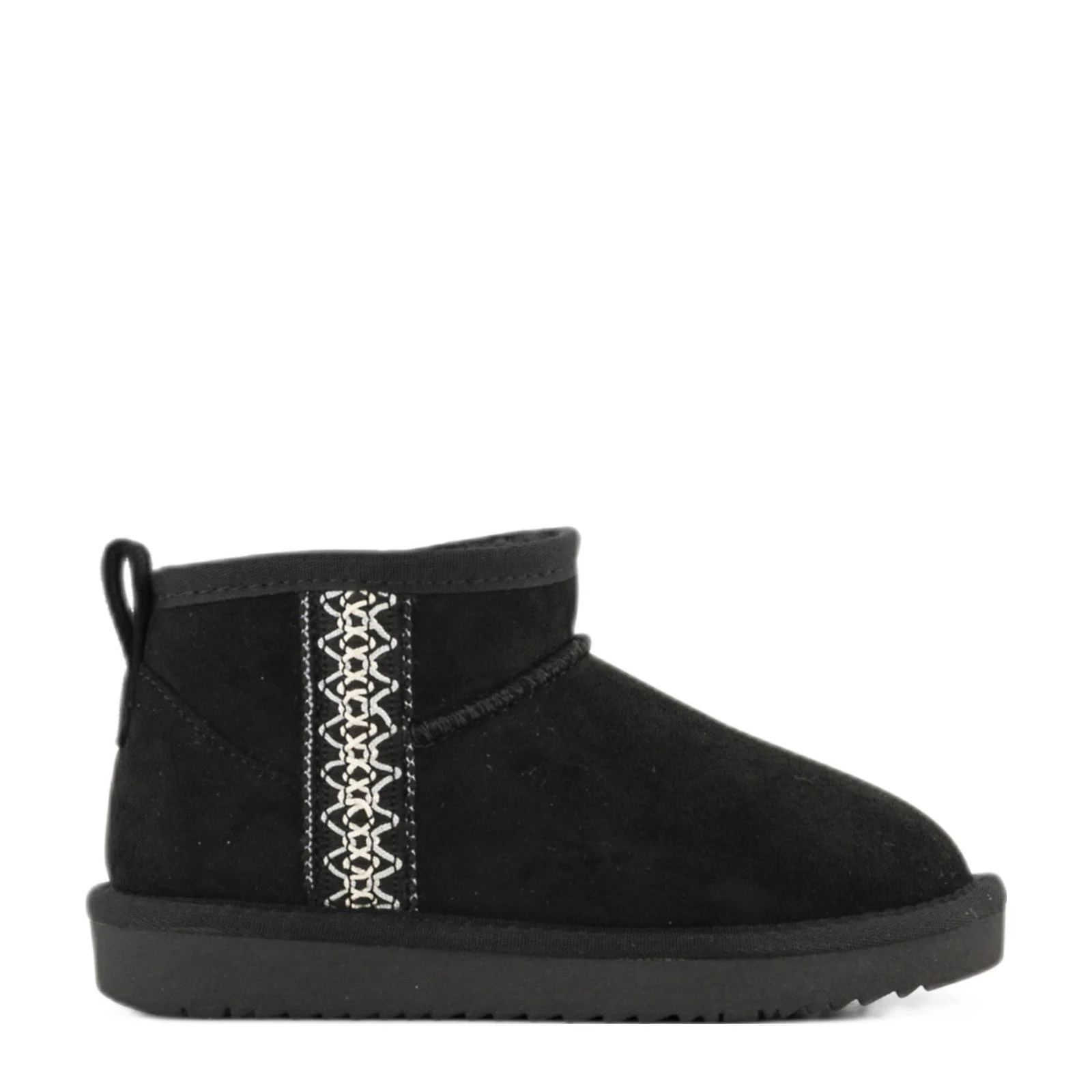 Graceland gevoerde enkelboots zwart
