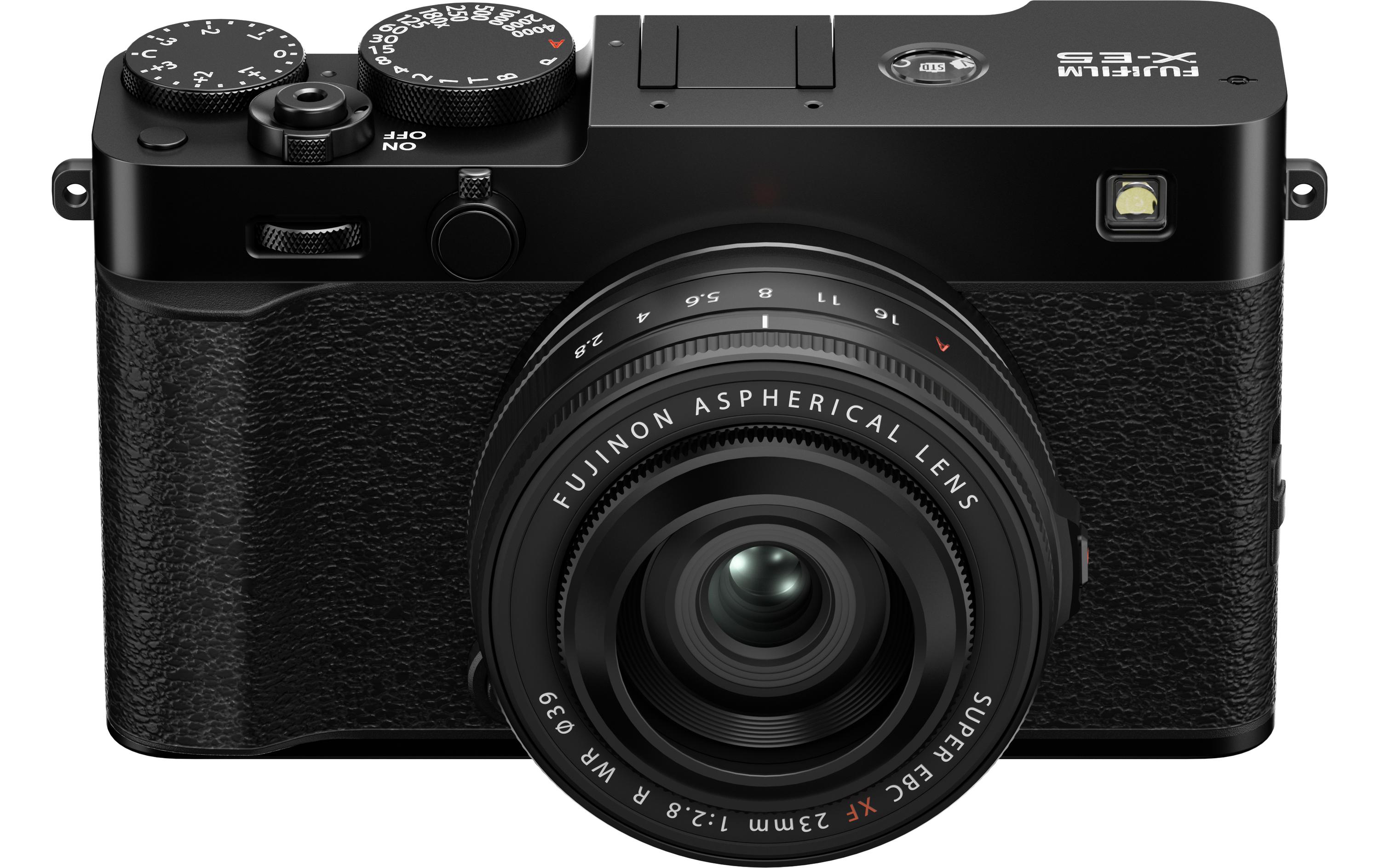X-E5 XF 23mm F/2.8 Kit Schwarz<br>Spiegellose Digitalkamera mit einem leichten, kompakten Gehäuse mit Objektiv